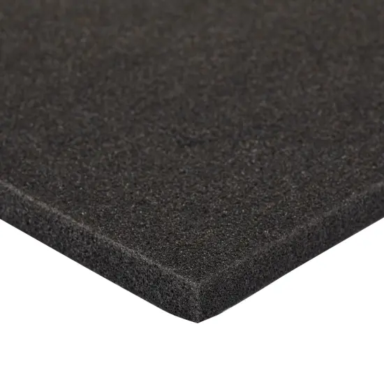 Okuna Outpost 2-Pack Packing Foam Sheets - 16x12x0.5 Customizable Polyurethane Insert Pads for Tool Case Cushioning, Crafts (Black) {4}