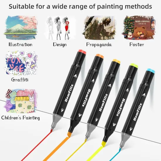 Alcohol Based Markers 48 Colors {5}