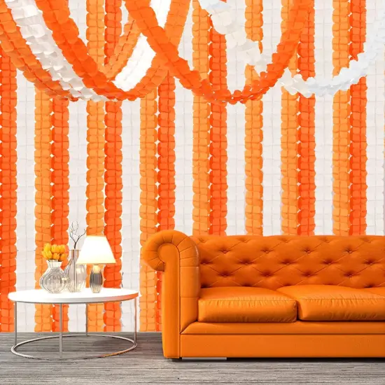 Orange Beige Fall Baby-Shower Party-Decorations {4}