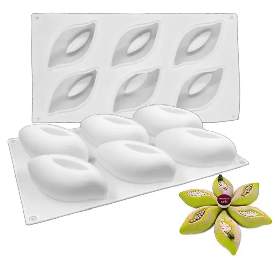 3d Flowers Shapes Mousse Cake Mold {4}