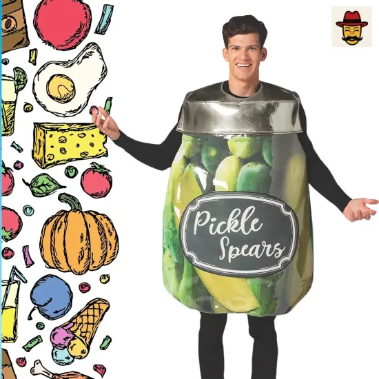 Pickle Jar Costume Funny Tunic Perfect for Halloween Parties {3}