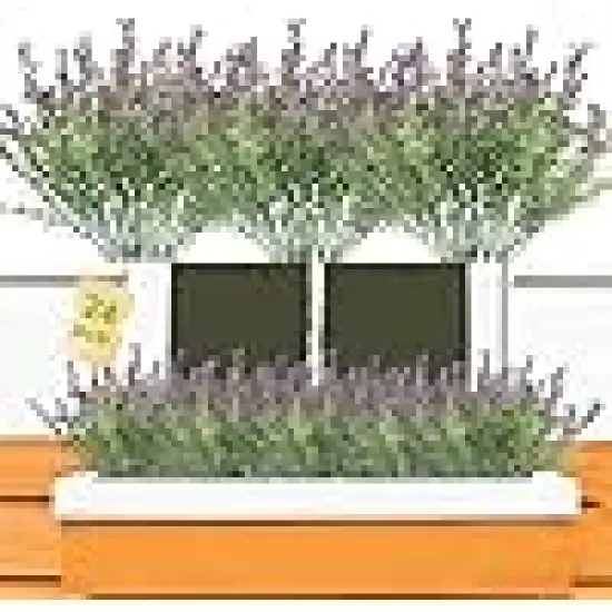Fake Lavender Plants Shrubs for Wedding Bouquets {1}