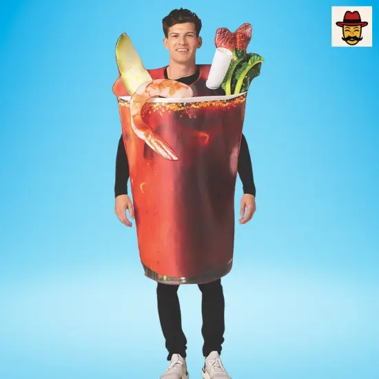 Spicy Tomato Juice Cocktail Costume Bloody Mary Tunic {1}