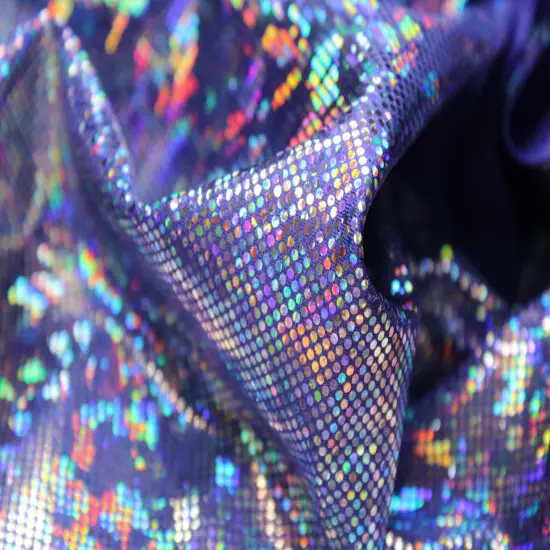 1 Yard Shattered Glass Spandex Fabric for Costumes Dancewear Leggings Activewear Projects (58"/60" )Inches Wide Fuchsia-Mauve {2}