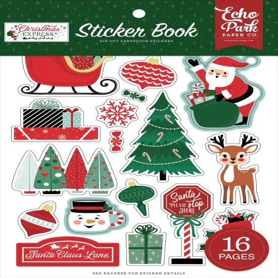Echo Park Sticker Book-Christmas Express {1}