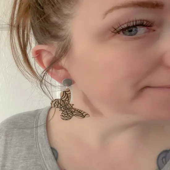 Traditional Tattoo Butterfly Clay Cutter {5}