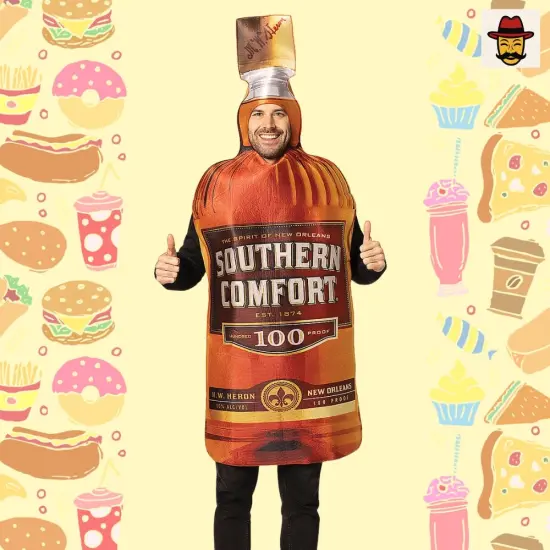 Southern Comfort Bottle Costume Funny Liquor Tunic {2}