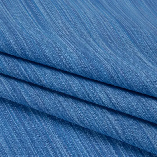 1 Yard Aqua Striated Quilting Cotton Fabric by FIGO Studio Space Dye Collection, 43 Inches Wide {1}