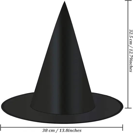36 Pack Halloween Witch Hats {2}