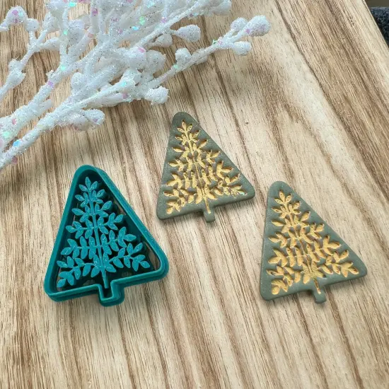 FOLK CHRISTMAS TREE | CHRISTMAS 2023 | CLAY CUTTER {1}