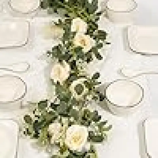 Garland Floral Vines 1 Pcs Eucalyptus Leaves {4}