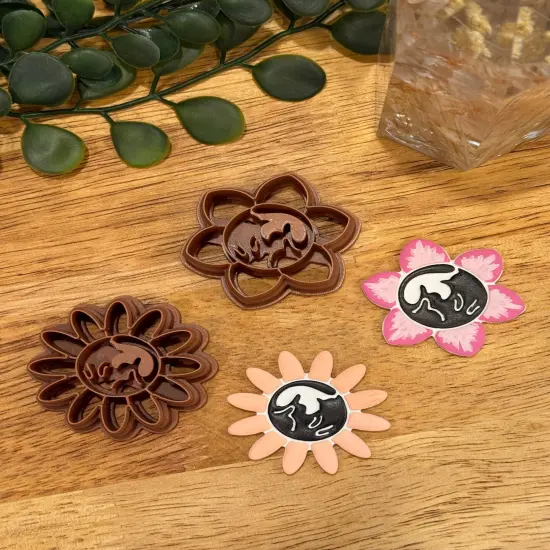 CAT FLOWERS | SUMMER SOLSTICE | CLAY CUTTERS {1}