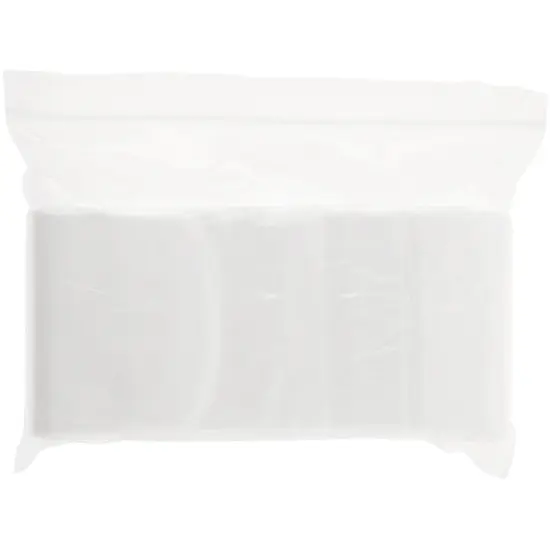 Plymor 3" x 10", 2 Mil Zipper Reclosable Plastic Bags {4}