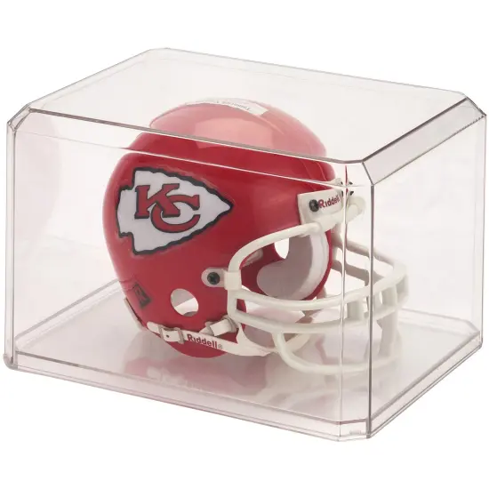 Pioneer Plastics 865C Clear Plastic Mini Helmet Display Cases, 8" W x 6" D x 5" H {3}