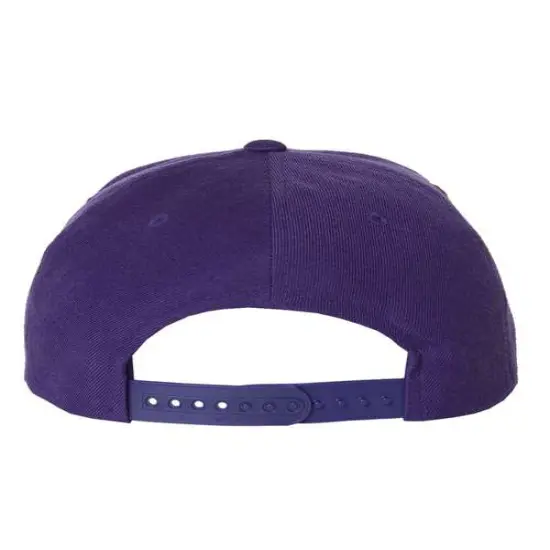 YP Classics&reg; Flat Bill Snapback Cap Purple {2}