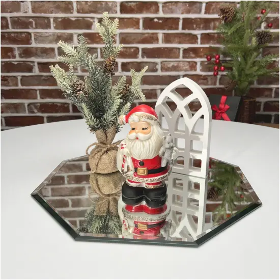 Plymor 16" Octagon, 5mm Thick Beveled Glass Mirror {3}