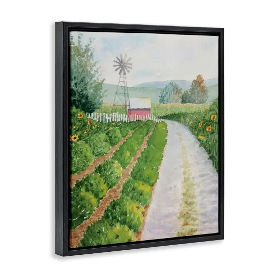 Stupell Industries Tranquil Farm Path Floating Frame Design by Stephanie Fielden {3}