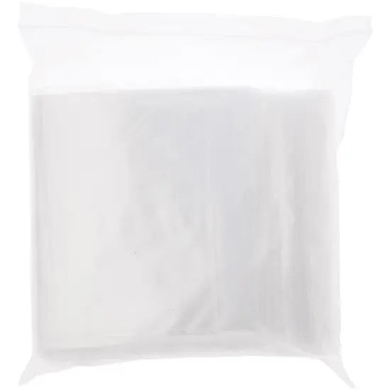 Plymor 6" x 20" (Pack of 100), 2 Mil Zipper Reclosable Plastic Bags {4}