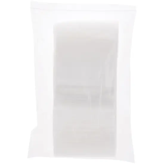 Plymor 6" x 9" (Pack of 100), 6 Mil Industrial Duty White-Block Zipper Reclosable Plastic Bags {4}