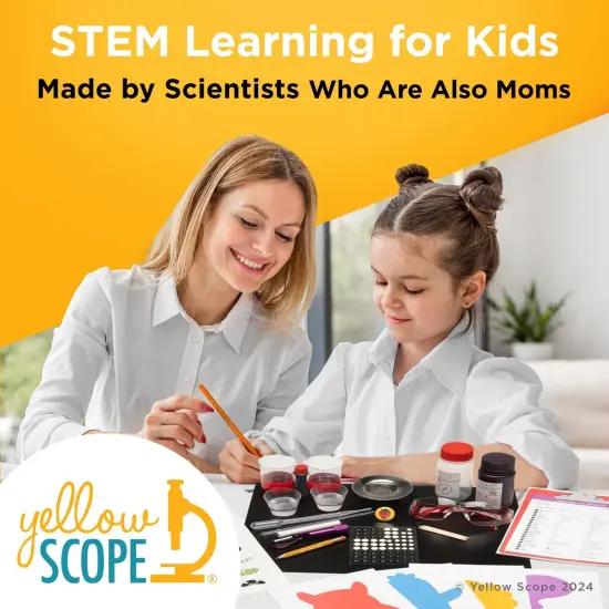 Yellow Scope Paper Chromatopgraphy Science Kit for Kids, STEM Kits for Girls and Boys, Educational & Fun Holiday Gift for Ages 8-14 {6}
