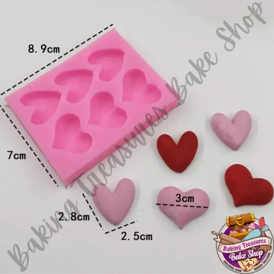 Heart Silicone Molds #1 {2}
