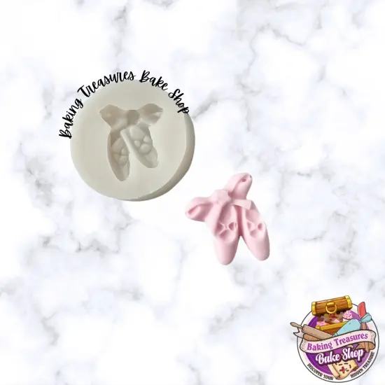 Mini Ballet Shoe Silicone Mold {1}