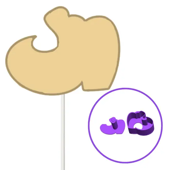 St Patricks Day Leprechaun Shoe Cake Pop Mold {1}