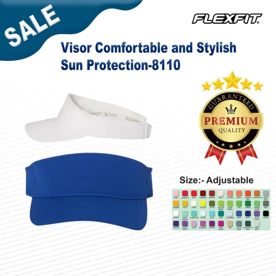 Flexfit&reg; Visor Comfortable and Stylish Sun Protection Navy {3}