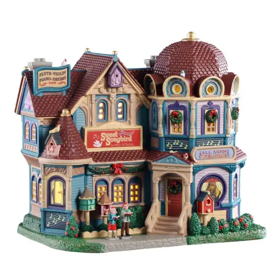 Sweet Songbird Music School - Lemax Caddington Village {1}