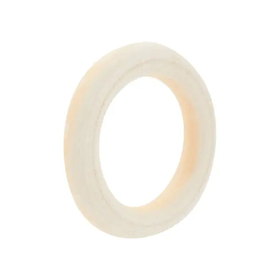 Unfinished Teal Wood Beads and Wooden Rings for Macrame, DIY Crafts (80 Pieces) Multicolor {4}