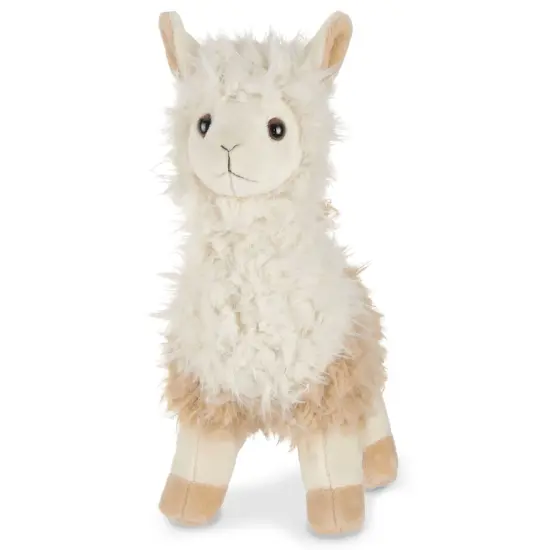 Bearington Llamar Plush Llama Stuffed Animal, 10 inches, For Ages 1-14 White {1}