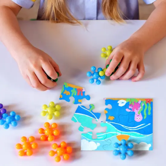 Bright Creations 24 Sheets Blank Puzzles to Draw On Bulk, 5.5 x 4 Inch Jigsaw Puzzle Pieces for DIY, Arts and Crafts Projects for Kids and Teens Ages 3-14 {2}