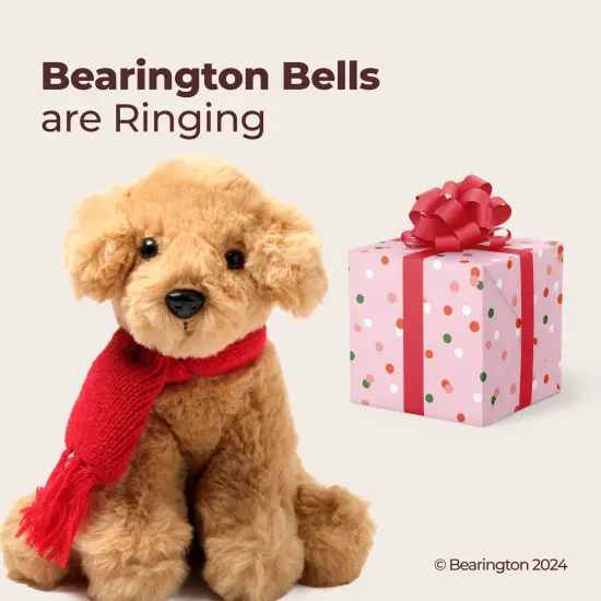 Bearington Grizwald The Golden Retriever Plush, Dogs Stuffed Animals, 7.5" Golden Retriever Stuffed Animal, Ideal Christmas Animal Gift for Toddlers, Kids & Teens, For Ages 3-14 {5}