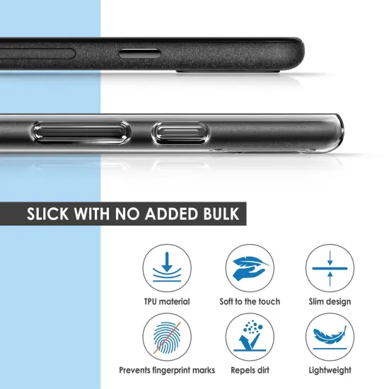 Insten Clear Case For Google Pixel 5 (2020) Soft TPU Phone Case, Ultra Slim Thin, Shock Absorption Protective Cover {4}