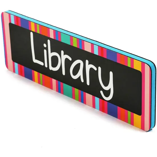 Magnetic Hall Pass for Whiteboard, Teacher Supplies for Classroom (6 Pack) Multicolor {4}