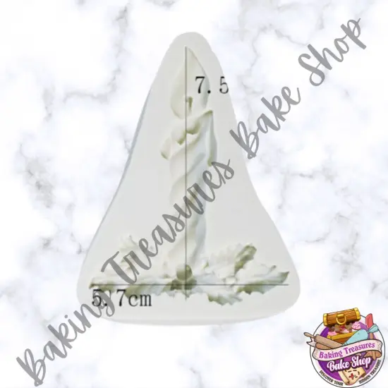 Holiday Candle Silicone Mold {3}