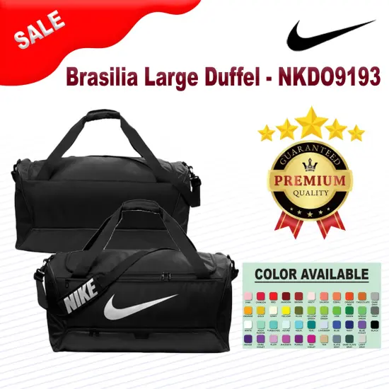 Nike&reg; Brasilia Large Duffel Black {2}