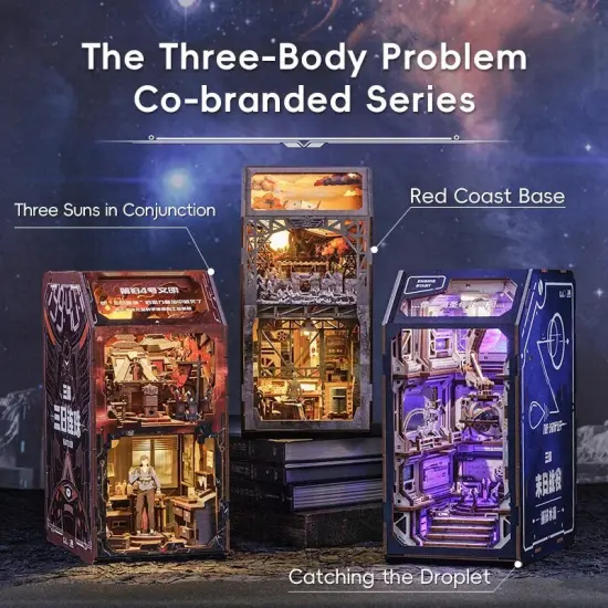 Book Nook Wizardi Miniature - Suns in Conjunction Roombox Kit {2}