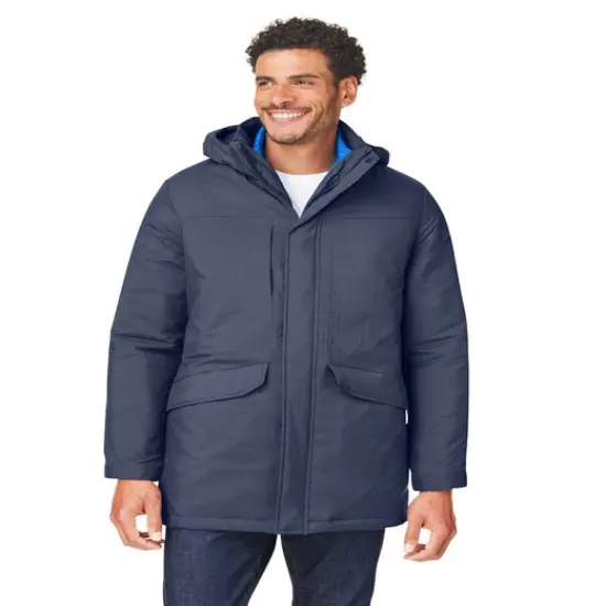 CORE365&reg; Men's Inspire 3-in-1 Jacket with Insulated Liner CARBON/BLACK {3}