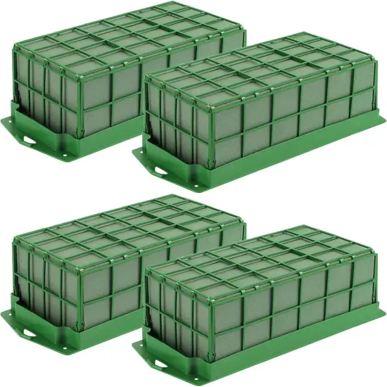 4 Pieces Floral Foam Cage Flower Holder {1}