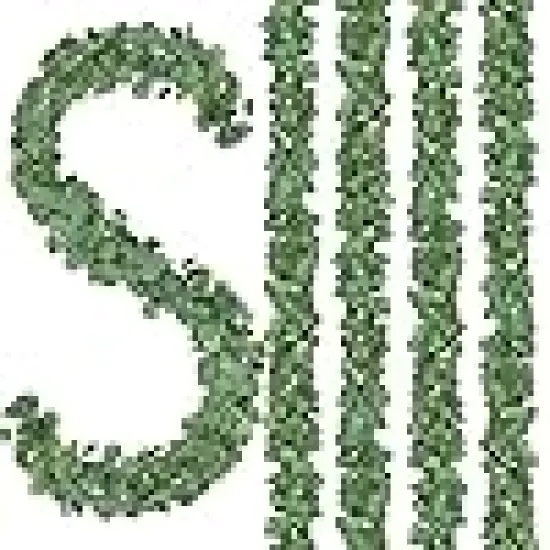 Greenery Leaf Garland Table Runner Wreath Vines for Wedding Party Table Fireplace {1}