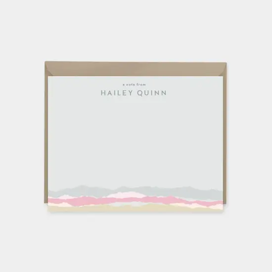 Torn Paper Edge Note Cards VIII {1}