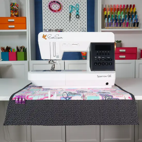 Crosscut Sewing Co.® Sewing Machine Mat Sewing Project Kit for Beginners with Fabric, Instructions and Video Sew cool {4}