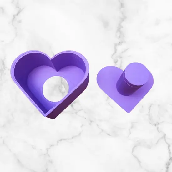 Valentines Heart #2 Cake Pop Mold {6}