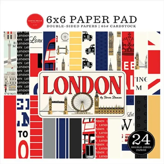 Carta Bella London 6x6 Paper Pad {1}
