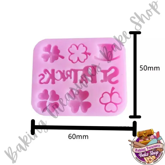 St Patrick's Day #2 Silicone mold {2}