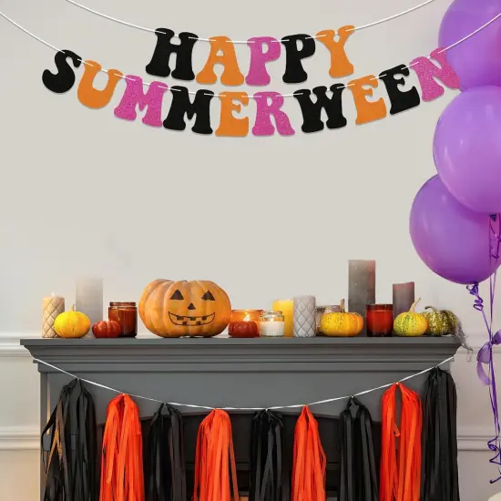Summer Halloween Ghost Birthday Bachelorette Party Decorations {4}