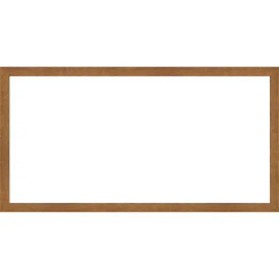 Carlisle Narrow Framed Dry Erase Magnetic Board Blonde {1}