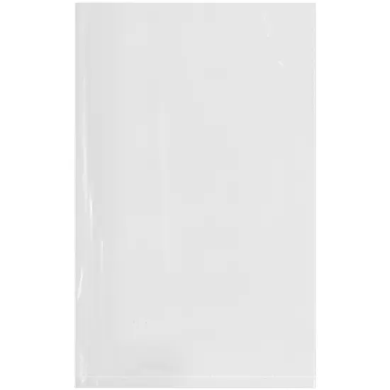 Plymor 5" x 8", 2 Mil Flat Open Clear Plastic Poly Bags {1}