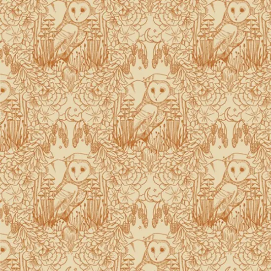 Moonlit Guardian in Sepia (coh18903) | Coyote Hill | Katie O'Shea | Art Gallery {1}